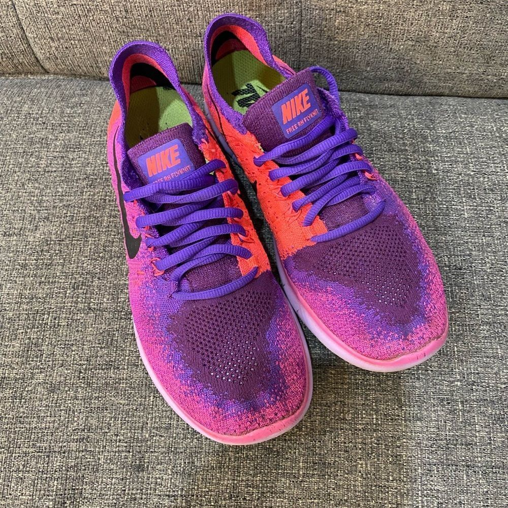 Nike Free RN Flyknit Running Sneakers Women’s Size 6.5